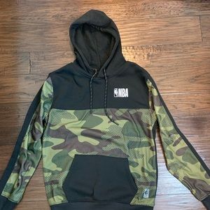 NBA Hoodie - Camo Green Black - Men’s S